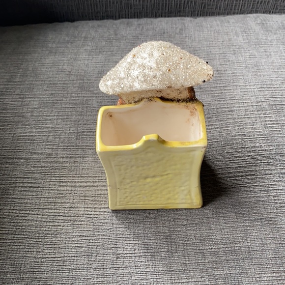 Vtg Grantcrest sugar coated small dog planter - Picture 2 of 11